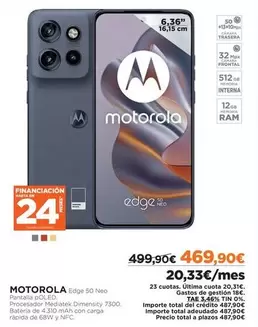 Oferta de Motorola - Etapa por 469,9€ en El Corte Inglés