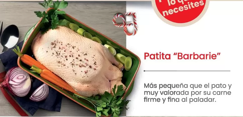 Oferta de Patita "Barbarie" en Eroski