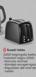 Oferta de Russell Hobbs - Tostador Negro 22601 por 25,9€ en Eroski