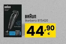 Oferta de Braun - Barbero BT5420 por 44,9€ en Eroski