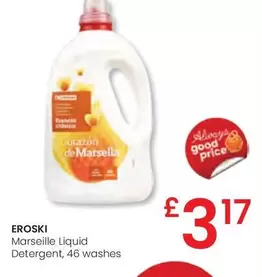 Oferta de Eroski - Marseille Liquid Detergent por 3,17€ en Eroski