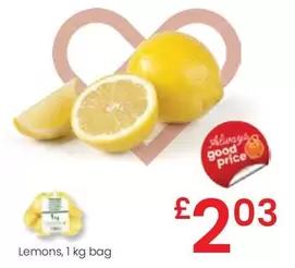 Oferta de Lemons por 2,03€ en Eroski