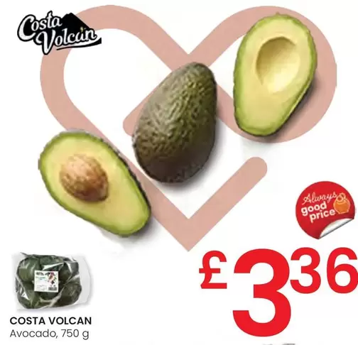 Oferta de Costa Volcán - Avocado por 3,36€ en Eroski