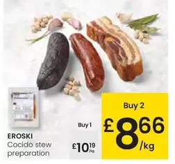 Oferta de Eroski - Cocido Stew Preparation por 10,19€ en Eroski