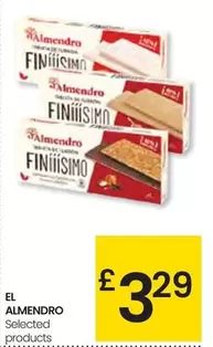 Oferta de El Almendro - Selected Products por 3,29€ en Eroski