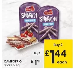 Oferta de Campofrío - Sticks por 1,91€ en Eroski