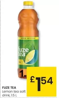 Oferta de Fuze Tea - Lemon Tea Soft Drink por 1,54€ en Eroski