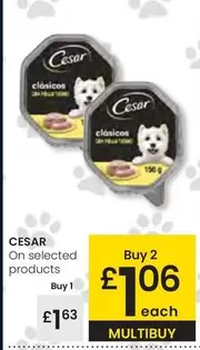 Oferta de Cesar - On Selected Products por 1,63€ en Eroski