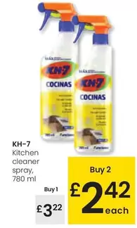 Oferta de KH-7 - Kitchen Cleaner Spray por 3,22€ en Eroski