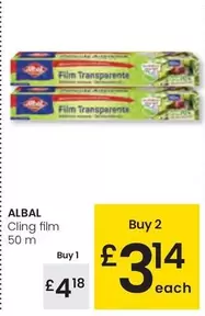 Oferta de Albal - Cling Film por 4,18€ en Eroski