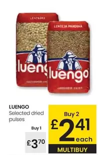 Oferta de Luengo - Selected Dried Pulses por 3,7€ en Eroski