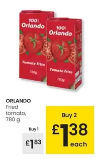 Oferta de Orlando - Fried Tomato por 1,83€ en Eroski