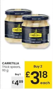 Oferta de Carretilla - Thick Spears por 4,89€ en Eroski