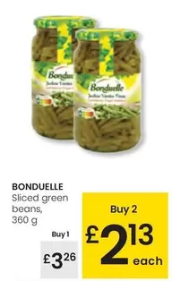 Oferta de Bonduelle - Sliced Green Beans por 3,26€ en Eroski