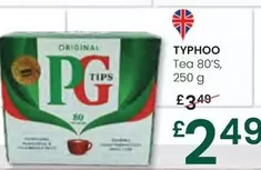 Oferta de Typhoo - Tea 80's por 2,49€ en Eroski