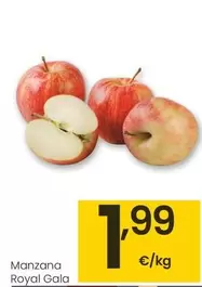 Oferta de Manzana Royal Gala por 1,99€ en Eroski