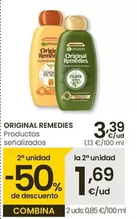 Oferta de Garnier - Original Remedies Productos Senalizados por 3,39€ en Eroski