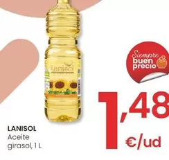 Oferta de Lanisol - Aceite Girasol por 1,48€ en Eroski