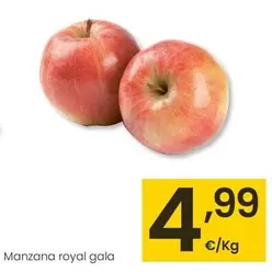 Oferta de Manzana Royal Gala  por 4,99€ en Eroski