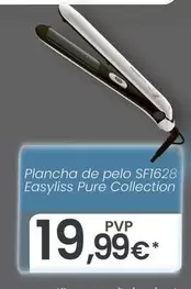 Oferta de Rowenta - Plancha De Pelo SF1628 Easyliss Pure Collection por 19,99€ en Eroski