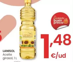 Oferta de Lanisol - Aceite Girasol por 1,48€ en Eroski