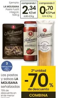 Oferta de La Molisana - Pastas Y Salsas por 2,34€ en Eroski