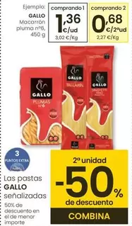 Oferta de Gallo - Pastas por 1,36€ en Eroski