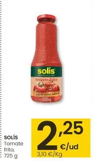 Oferta de Solís - Tomate Frito por 2,25€ en Eroski