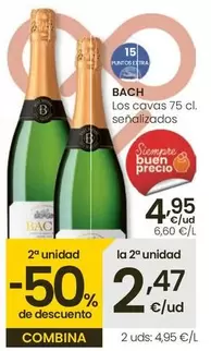 Oferta de Bach - Cavas por 4,95€ en Eroski