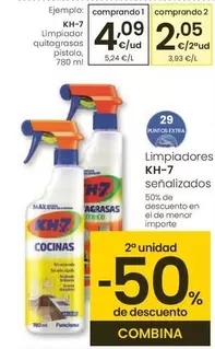 Oferta de KH-7 - Limpiadores por 4,09€ en Eroski