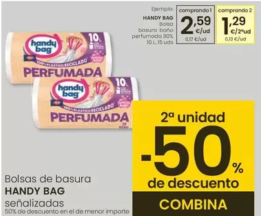 Oferta de Handy Bag - Bolsas De Basura  por 2,59€ en Eroski