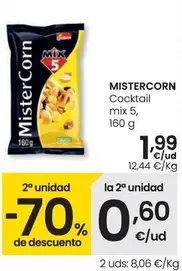 Oferta de MisterCorn - Cocktail Mix 5 por 1,99€ en Eroski