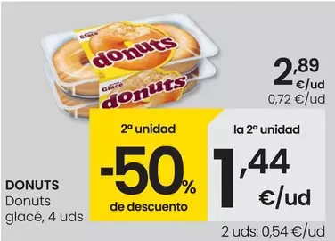 Oferta de Donuts - Glacé por 2,89€ en Eroski