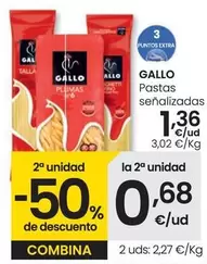 Oferta de Gallo - Pastas  por 1,36€ en Eroski