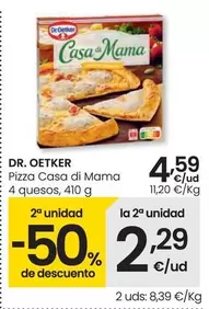 Oferta de Dr Oetker - Pizza Casa Di Mama  por 4,59€ en Eroski