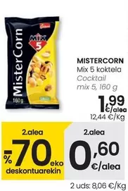 Oferta de MisterCorn - Cocktail Mix 5 por 1,99€ en Eroski