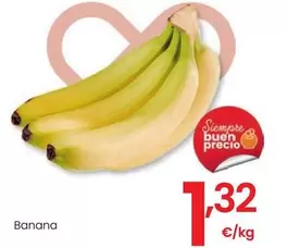 Oferta de Banana por 1,32€ en Eroski