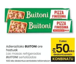 Oferta de Buitoni - Las Masas Refrigeradas Senalizados en Eroski