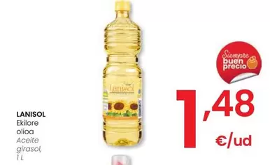 Oferta de Lanisol - Aceite Girasol por 1,48€ en Eroski