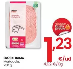 Oferta de Eroski - Basic Mortadela por 1,23€ en Eroski