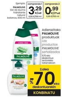 Oferta de Palmolive - Gel De Ducha Hidratante Natural Balance por 3,29€ en Eroski