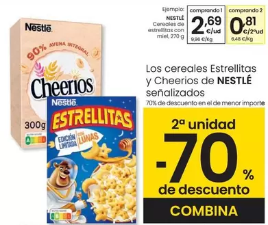 Oferta de Nestlé - Cereales De Estrellitas Con Miel por 2,69€ en Eroski