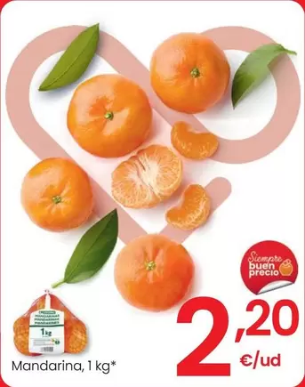 Oferta de Mandarina por 2,2€ en Eroski