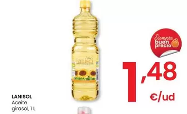 Oferta de Lanisol - Aceite Girasol por 1,48€ en Eroski