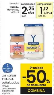 Oferta de Ybarra - Mayonesa por 2,25€ en Eroski