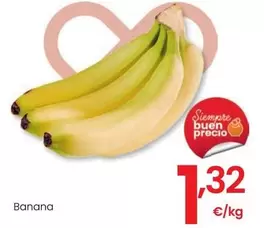 Oferta de Banana por 1,32€ en Eroski