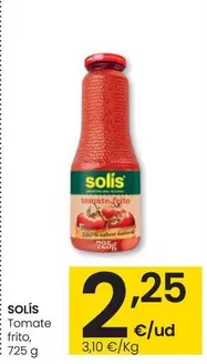 Oferta de Solís - Tomate Frito por 2,25€ en Eroski