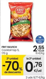 Oferta de Frit Ravich - Cocktail Top 5 por 2,55€ en Eroski