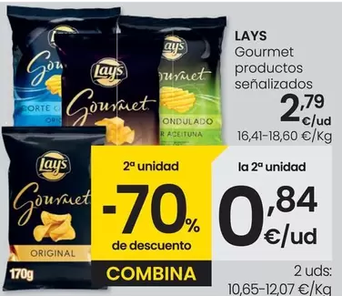 Oferta de Lay's - Gourmet  por 2,79€ en Eroski