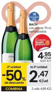 Oferta de Bach - Los Cavas por 4,95€ en Eroski